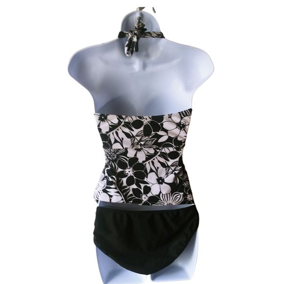 ⛱️SAND N SUN FLORAL TANKINI TWO PIECE SWIMSUIT"CLEARANCE PRICING" - Picture 4 of 6